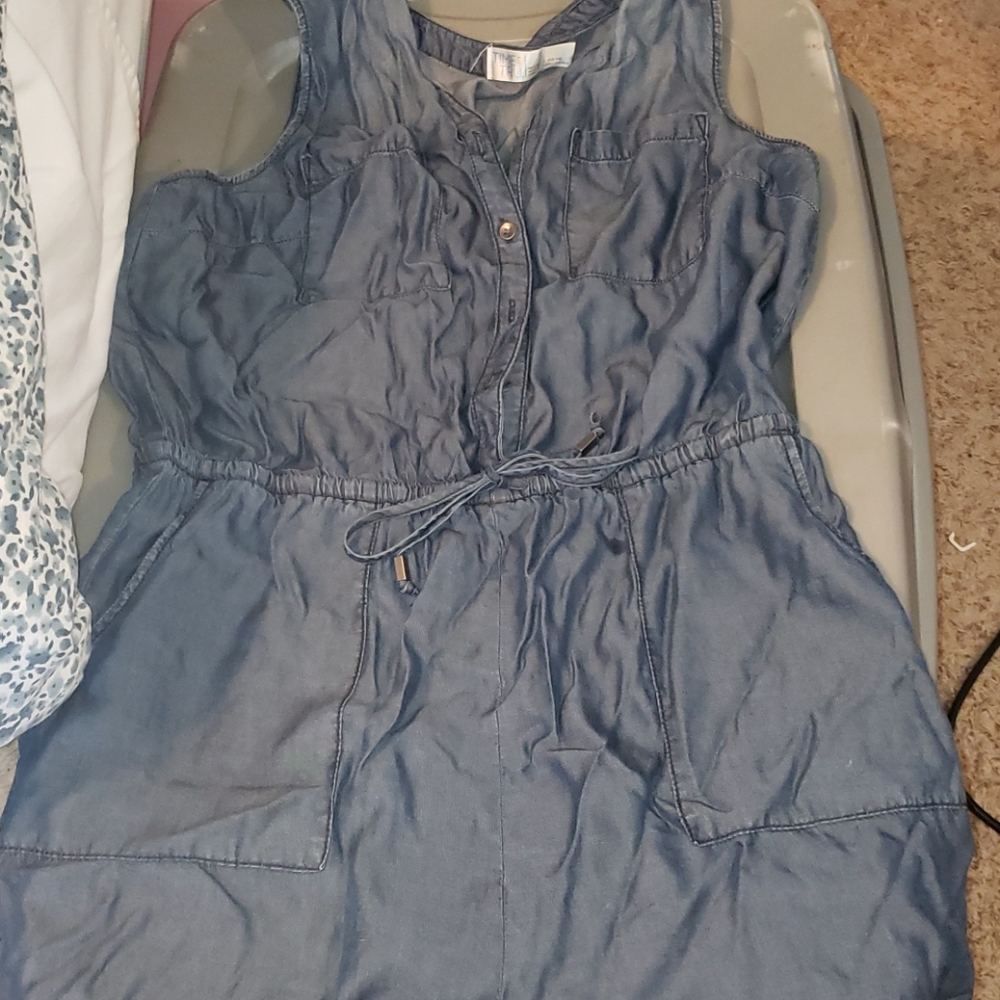 Blue romper